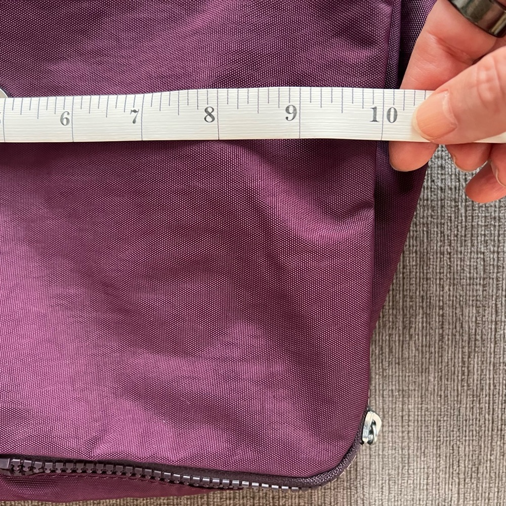 Kipling Convertible Backpack/crossbody/ShoulderBag in Dark Plum, NWT - Picture 10 of 13